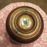 Walnut Bowl with&nbsp;Lid